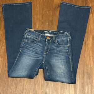 Ariat Women's Dark Blue Flare Jeans Perfect Rise